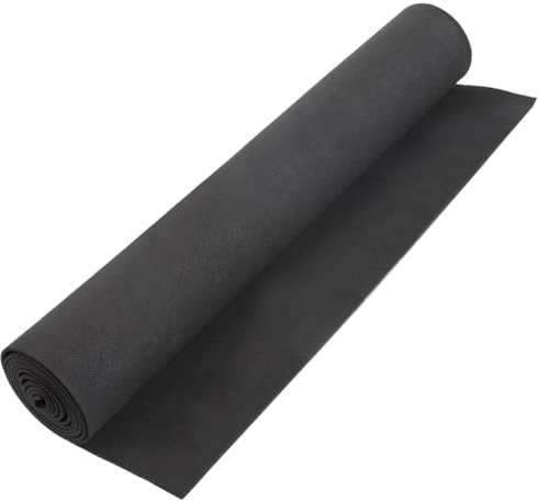 CABODYALS 1,2 m 2 mm tjock svart EVA skumrulle 3D broderi puffiga ark rektangulära skumbrädor papperskärna bakning affisch lätt ark för presentation bröllopsdekor projekt gör-det-själv konst hantverk