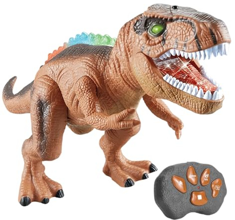 Générique Dinosaurier ferngesteuertes Spielzeug | Dinosaurier, ferngesteuert, brüllend, realistisch, für, Mädchen, Geschenke, Geburtstag, Weihnachten, Preis, Klasse, Geschenke für Party
