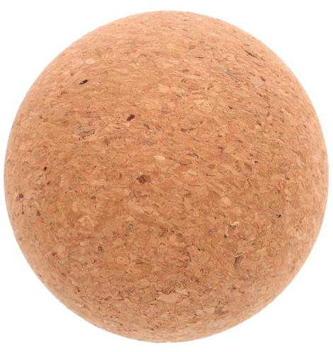 ANDRESLAD Kork Massageball 100mm Hochdicht Formstabil Yoga Faszienball Muskelrollerball Tiefengewebsmassage Rücken Schulterfür Wellness Fitness