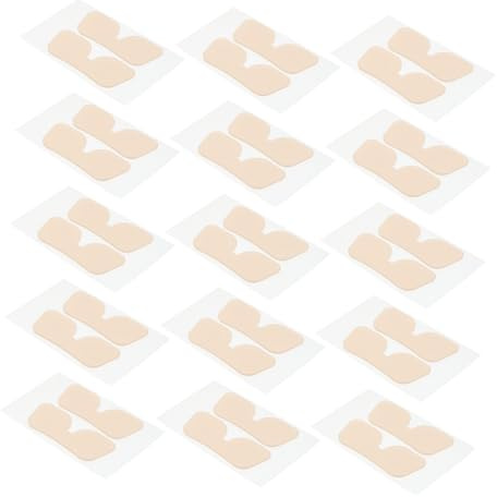 Tofficu 30 Paia per Orecchie e Flessibili in Silicone Forma di Farfalla Adesivi per Orecchie Scomparsa per Costumi e