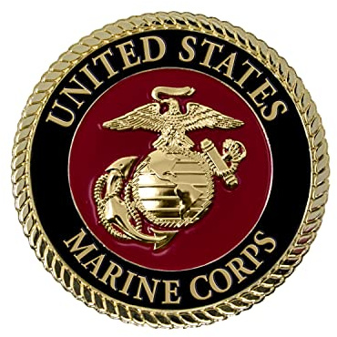 USMC Medallion – 2.25 Inches – Marine Corps EGA Eagle Globe Anchor Emblem | USMC 2.25 EGA Medallion
