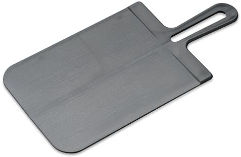 Koziol Planche à découper Snap S, planche à découper pliante, Nature Ash Grey, 16 x 33 cm