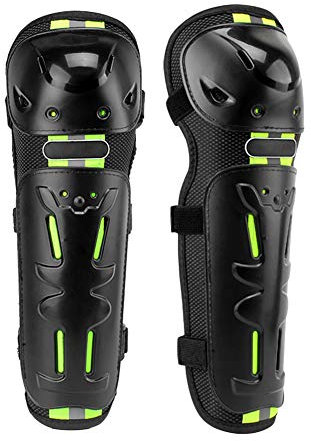 Ginocchiera per moto e ginocchiere, confezione da 4 protezioni per gomiti da mountain bike/motocross