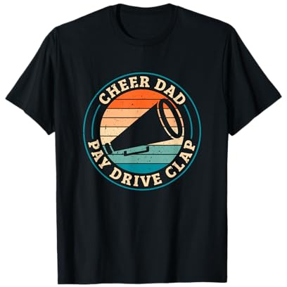 Cheer Dad Shirt für Männer Cheerleading Tanzen Cheerleader T-Shirt