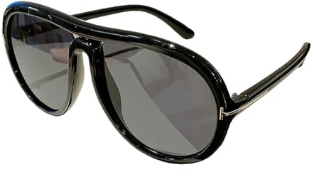 APAYAN Sonnenbrille Oversized Pilot Sonnenbrille Frauen Für Männer Sonnenbrille Vintage Big Frame Brillen Punk Fahren Schatten-Schwarz Schwarz-Wie das Bild