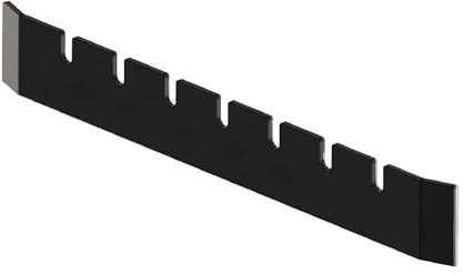 Kaminrost/Stehrost 435 x 59 x 4 mm passend für Caminos Joy ** Kaminöfen inkl. Modellübersicht - Ascherost Kamin aus massivem Stahl - Feuerrost feuerfest & hitzebeständig