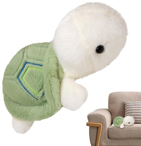 Schildkröten Kuscheltier - Weiches Plüschkissen | Süßes Stoffkissen,Für Kinder Jugendliche Erwachsene Sammler Schlafzimmer Kinderzimmer Auto Sofa Bett Spielzeit Schlafenszeit Geburtstag Feiertag