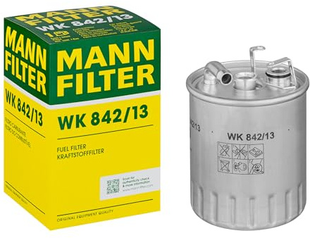 MANN-FILTER, WK 842/13 Kraftstofffilter | Für PKW, Schutz des Kraftstoffsystems, Injektorschutz, Zuverlässige Kraftstoffversorgung, Echte OE-Technologie