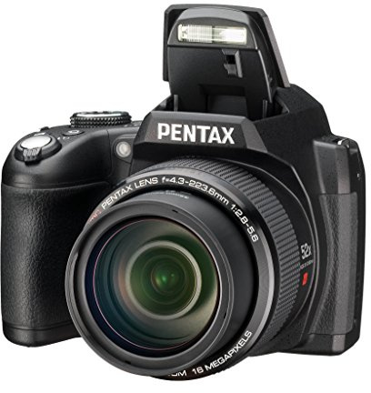 Pentax XG-1 Digitalkamera (16 Megapixel, 52x optischer Zoom) schwarz