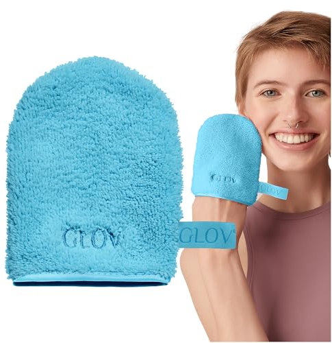 Glov Waschbare Abschminktücher Mikrofaser Augenmakeup Entferner Waterproof Make up Entferner für Sanfte Reinigung Ideal für Empfindliche Haut Nachhaltig und Wiederverwendbar