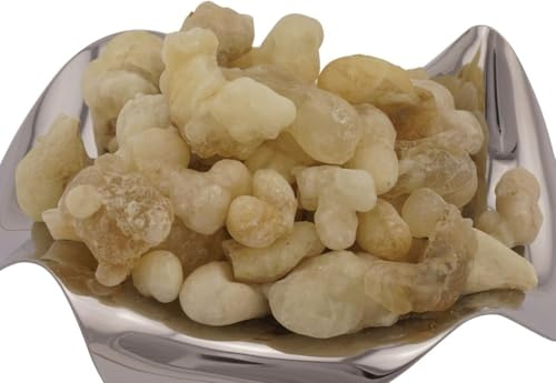 Weihrauch Oman Al-Hojari Grad 2 – große Stücke – weiß – Boswellia Sacra – Direktimport 1. Qualität – 50g Packung (verfügbar von 20g bis 1000g)