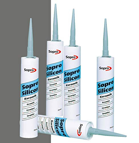 12x Sopro KeramikSilicon 310ml Basalt