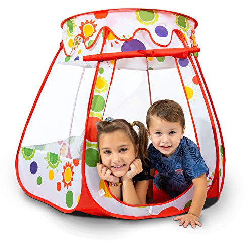 JoyKip Spielzelt für Kinder ab 3 Jahren, Spielhaus für Jungen und Mädchen, tragbares Pop Up Kinderzelt für drinnen und draußen, Kinderspielzeug