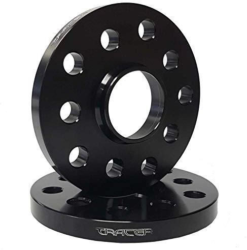 Spurverbreiterungen 5x100 5x112 2x10mm Tracer Spurplatten Distanzscheiben TRA12118W kompatibel mit VW Arteon Beetle Bora Variant CC Caddy III Kasten Caddy III Kombi