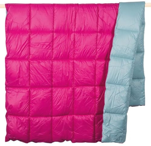 Pad - Garment - Decke - Kuscheldecke - Wendedecke - Gesteppt - Farbe: Pink, Grau - 140 x 200 cm
