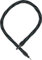 ABUS Rahmenschloss-Einsteckkette IvyTex Adaptor Chain 8KS - Fahrradschloss mit schmutz- und feuchtigkeitsabweisender Hülle - 8 mm Starke Kette - Grau
