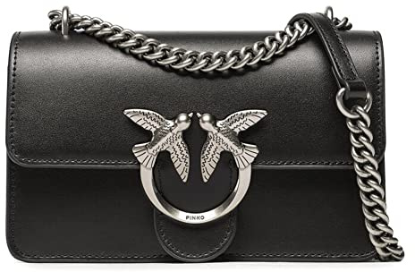 Pinko - Love One Mini Dc Vitello Seta, LOVE ONE MINI DC VITELLO SETA Donna