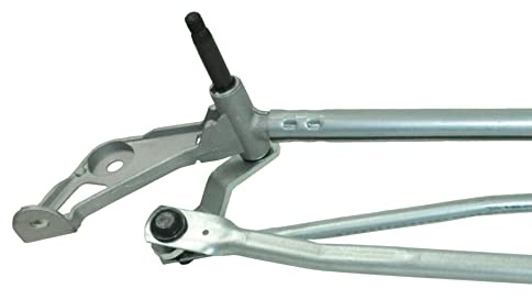 D2P Windscreen Wiper Motor Linkage Mechanism Replacement Front Compatible With 2007-2012 Renault Clio Mk3 Replaces 8200383752