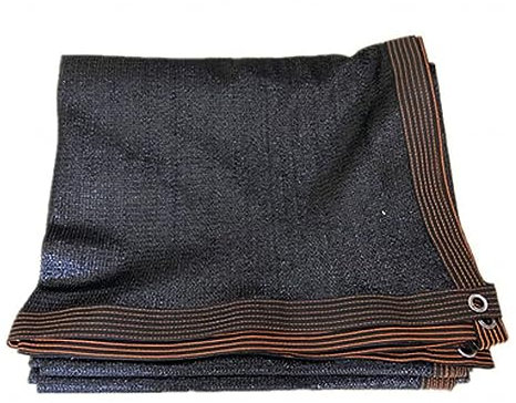 PanHuiWen Voile D'Ombrage 4x3 Ombriere Toile Ombrage ImperméAble sur Mesure Toile ImperméAble Filet D'Ombrage Tente D'Ombrage Filet Dombrage Noir,4x6m