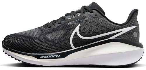 Nike Vomero 17 Wide, Running Shoe Uomo, Black/White-Anthracite, 38.5 EU