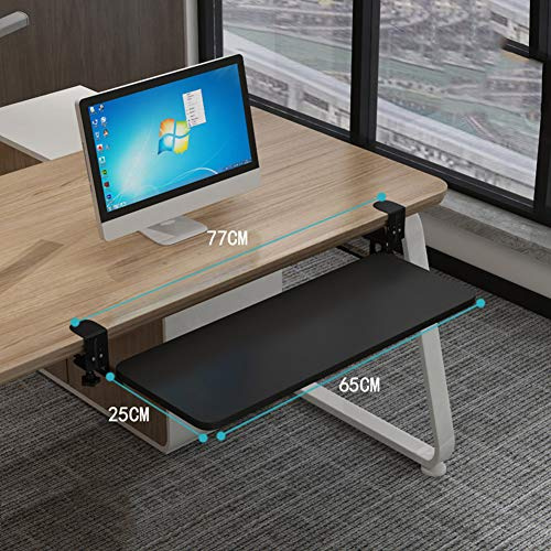 LoJax Tastaturhalterung, Armauflage Computer Armlehne Unterarmauflage Ergonomische Unterstützung Flexibel Handgelenkauflage Für Komfortable Arbeit Am Pc Schreibtisch