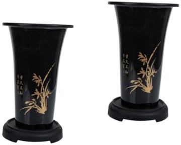 FUNOMOCYA 2ensembles Pot De avec Soucoupe Pot pour Orchidées Et Plantes Intérieur Design Moderne Et Élégant pour Décoration De Jardin Et Balcon Drainage Et Aération