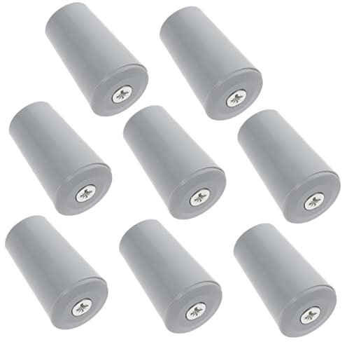 IMIKEYA 8pcs Roller Shutter Stoppers Nut Core Gray Window Shutter Replacement Parts Fasteners