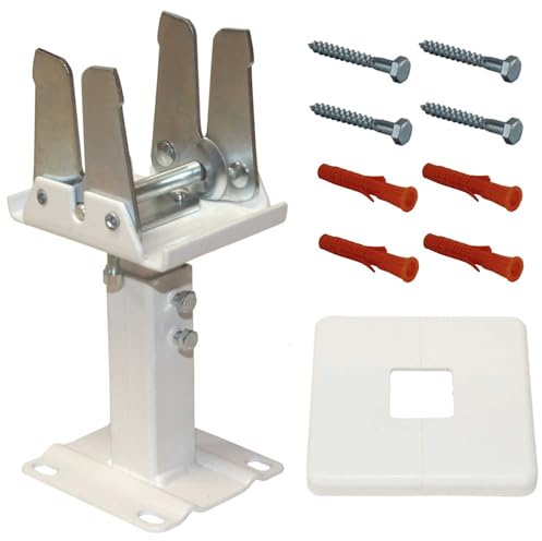 Jabema Console pour radiateur plat, distance entre les plaques chauffantes 90 mm, pieds, support de radiateur, fixation de suspension, console