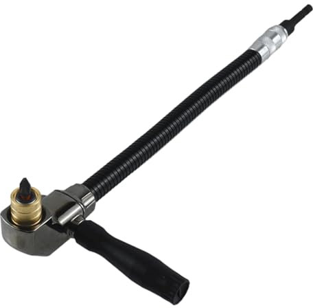 DOUDINGMAO Right Angled Attachment 90 Degree Right Angled Extension Adapter Screwdriver Adapter Extension Power Drill Attachment