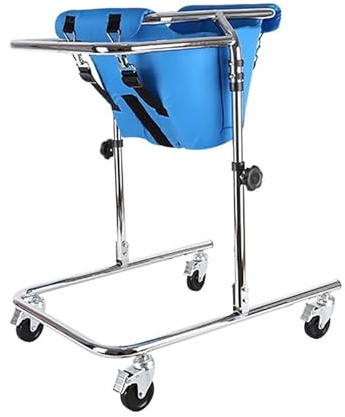 Faltbarer Rollator, Gehgestell mit Rädern, for Mobilitätshilfen, Stehgestell, aufrecht und Sitz