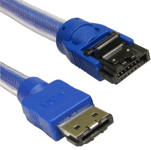 kenable eSATA 300 to SATA 3GHz High Speed External Shielded Cable 1.5m [1.5 metres]