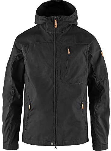 Fjällräven Herren Sten Jacke, Schwarz, L EU