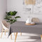 Soleil d'ocre Tischdecke mit Fleckschutz eckig 140x300 cm ALIX grau