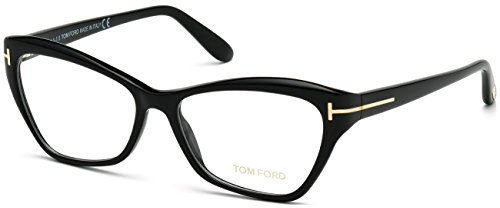 Tom Ford FT5376 C54 001 (shiny black / ) Polarisierende Brillengestelle