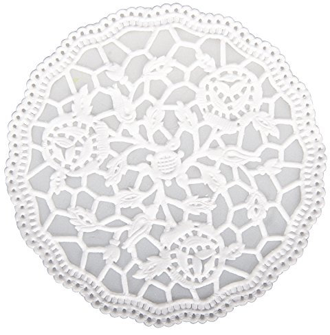 Napperon papier dentelle découpée blanc 8cm