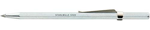 STAHLWILLE 12322 l Reißnadel mit Spitze aus Hartmetall l zum Anreißen von Werkstücken l Länge 150 mm l Made in Germany