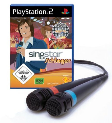 SingStar Schlager inkl. 2 Mikrofone