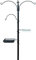 Gardman A04389 Bird Feeding Station, Black, 3.5x67.5x226 cm