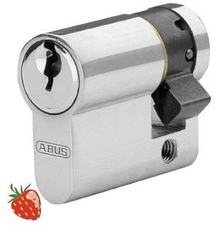 ABUS C83N Halbzylinder 10/40 verschiedenschließend inkl. 3 Schlüssel