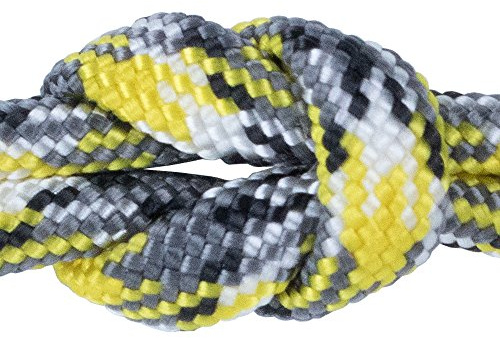 West Coast Paracord - Paracord Parachute Cord 7 Strand Type III 550 lb Break Strength Made by US Government Contractors, 550 Survival Cord, Made in USA (Yellow Camo, 50 Feet)