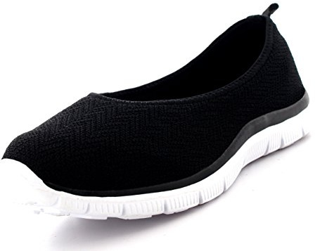 Get Fit Donna Ballerina Fitness Yoga A Piedi in Esecuzione Sports Leggero Mesh Formatori