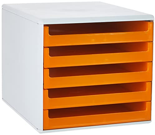 keine Marke 30050913 Schubladenbox orange-transpare