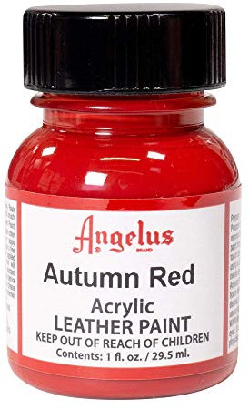 Angelus Acryl Lederfarbe Herbst Rot 29,5ml