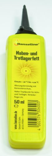 Hanseline CBK-MS Tretlager + Nabenfett/Kugelllager + Abschmierfett 50 ml in der Tube