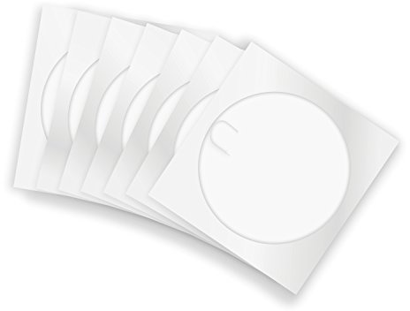 CD Papier guscio bianco con finestra 1000 pz
