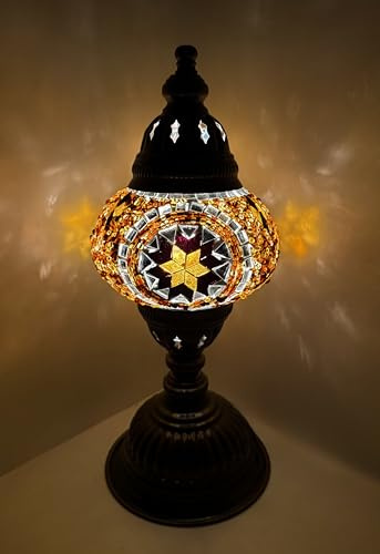Samarkand - Lights Mosaik lampe Mosaiklampe Mosaik - Tischlampe M Stehlampe orientalische lampe Gold