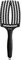 Olivia Garden Fingerbrush Care Iconic - Large - Schwarz - Nylonborsten Haarbürste für sanftes Entwirren & gesundes Haar