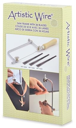 Beadalon Cadre de scie avec 36 Lames