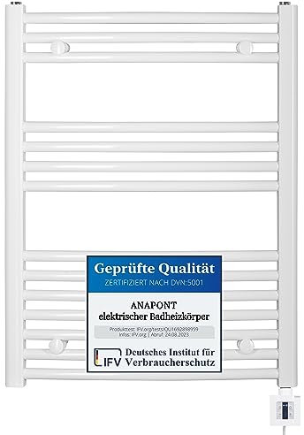 Scaldasalviette elettrico 600 x 775 - KTX-4 Elektro-riscaldante