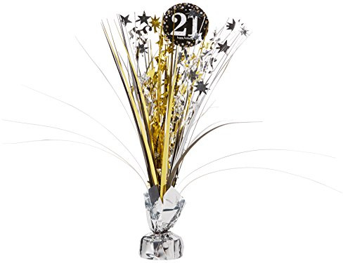 (PKT) Adult Gold Celebration 50th Centerpiece Spray